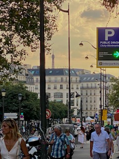 My first time in&nbsp;Paris!